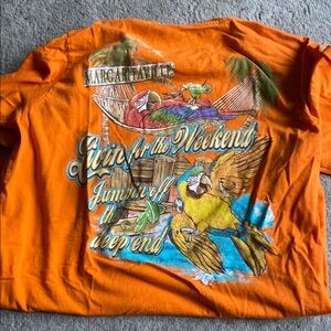 Womans margaritaville  Cancun xl orange t-shirt